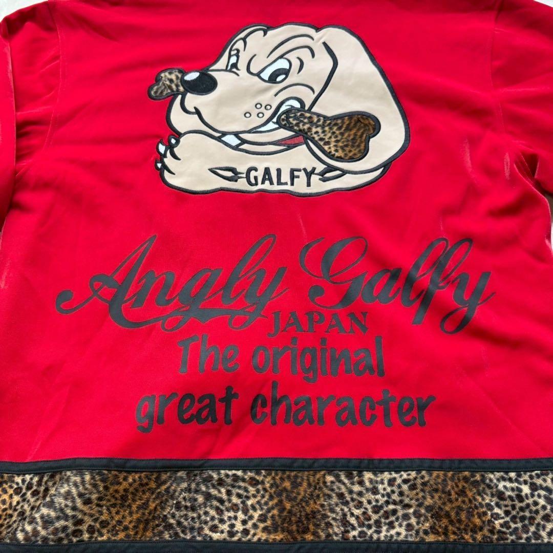 GALFY(ガルフィー)怒顔アングリー 人気キャラ刺繍 上下セットアップ