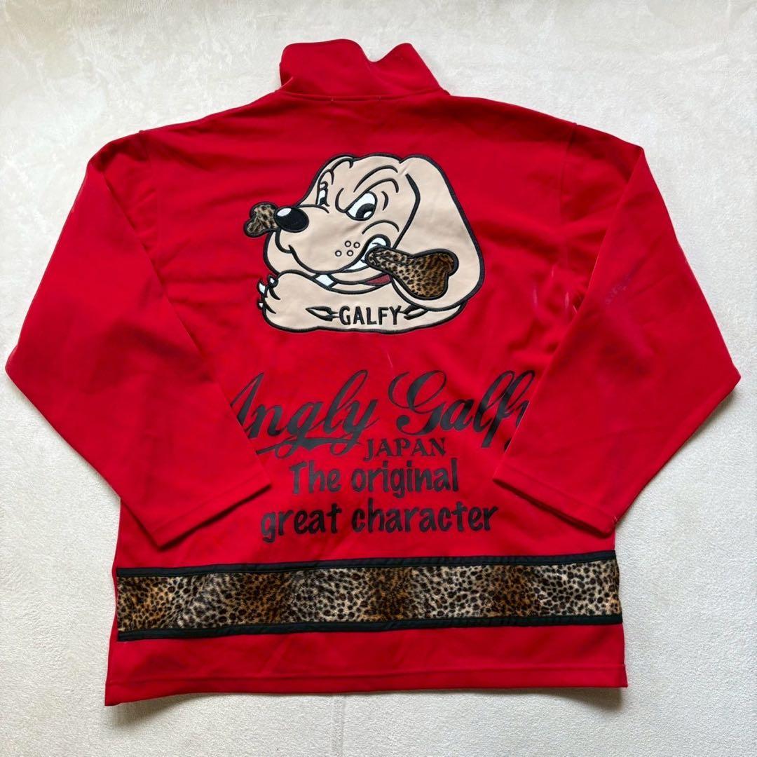 GALFY(ガルフィー)怒顔アングリー 人気キャラ刺繍 上下セットアップ