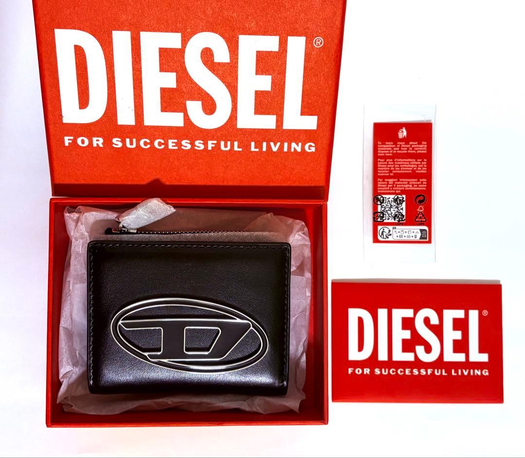 【週末割大特価！！！】DIESEL 1DR コンパクト財布 ケース 箱付き