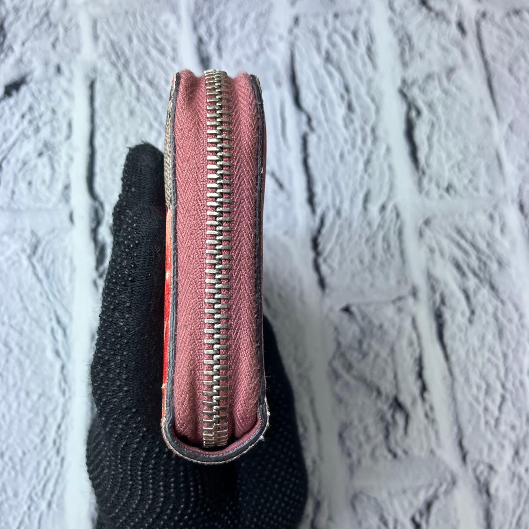 グッチ✨ルームス GGスプリーム フローラ 花柄 ラウンドファスナー 長財布