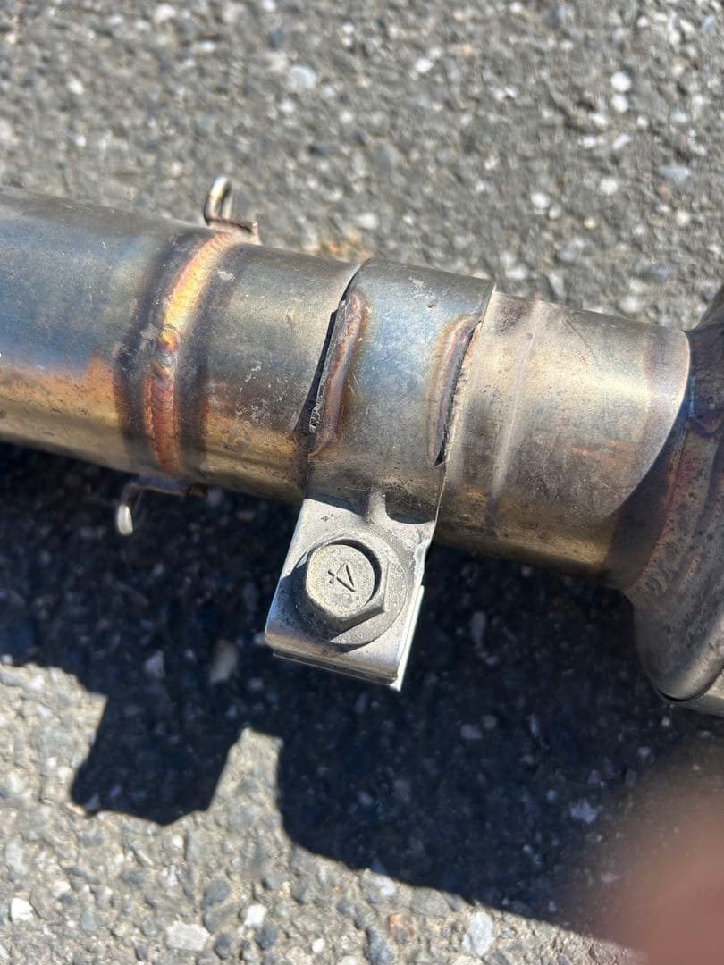 ローバーミニ　センターマフラー　爆音