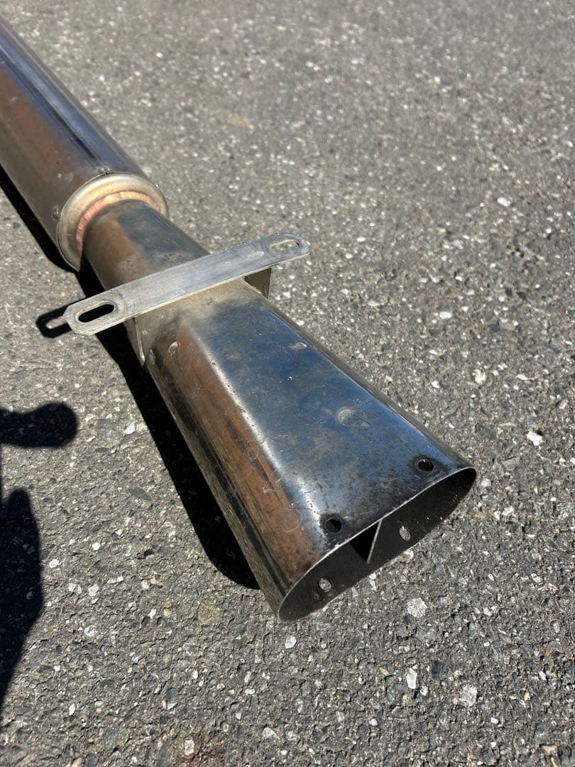 ローバーミニ　センターマフラー　爆音