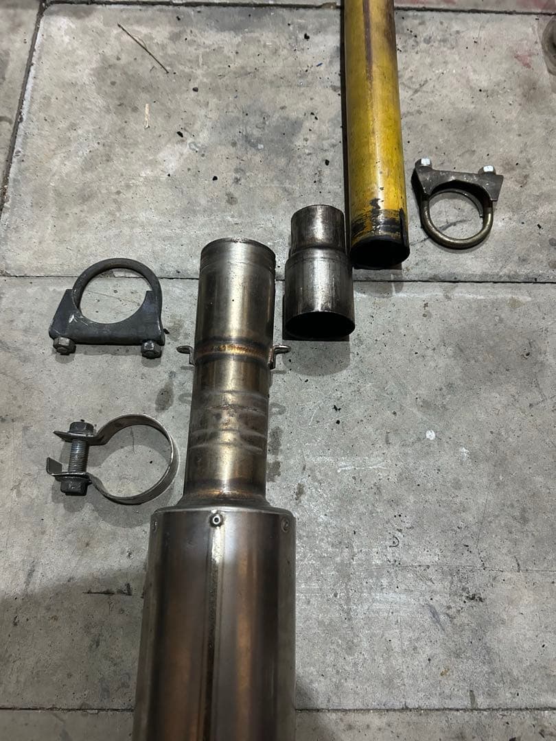 ローバーミニ　センターマフラー　爆音