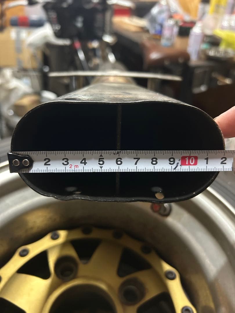 ローバーミニ　センターマフラー　爆音