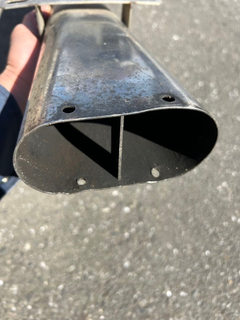 ローバーミニ　センターマフラー　爆音