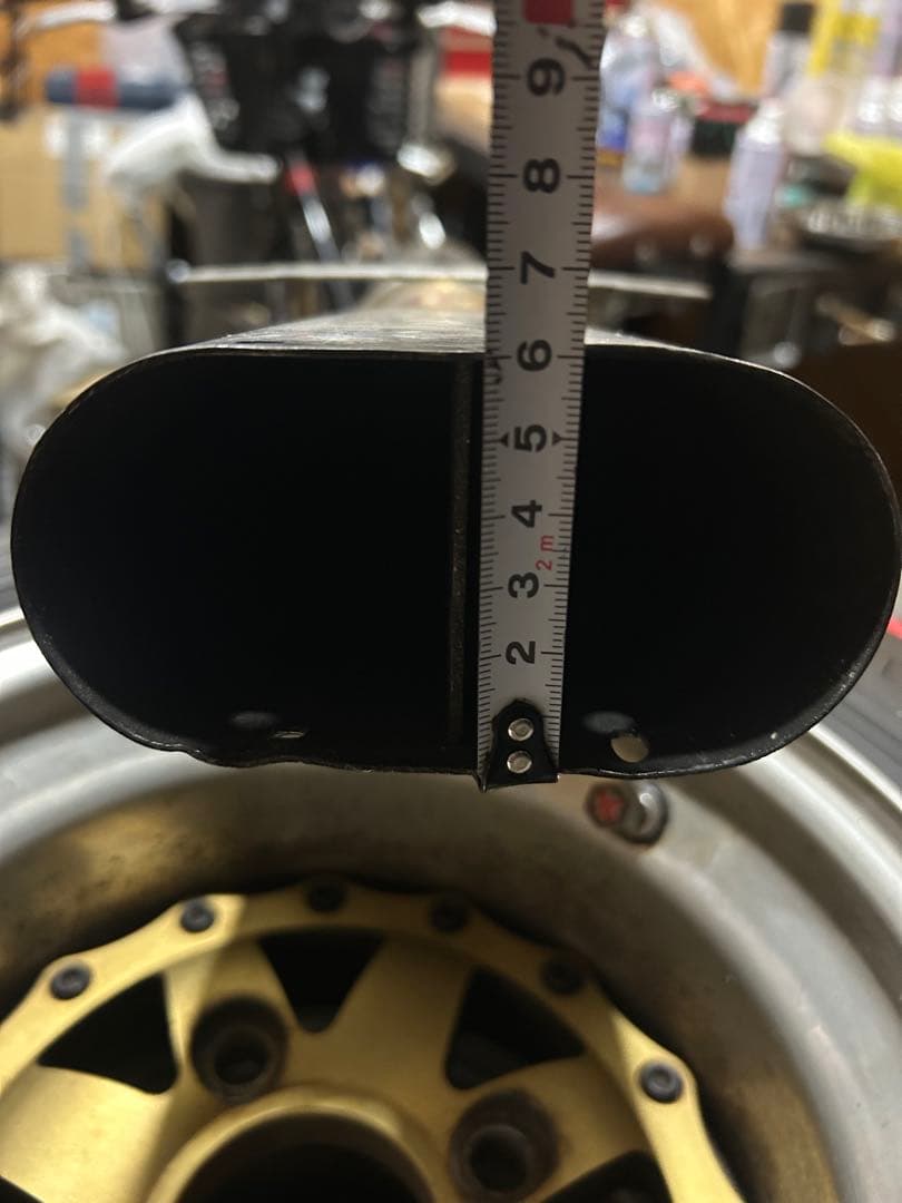 ローバーミニ　センターマフラー　爆音