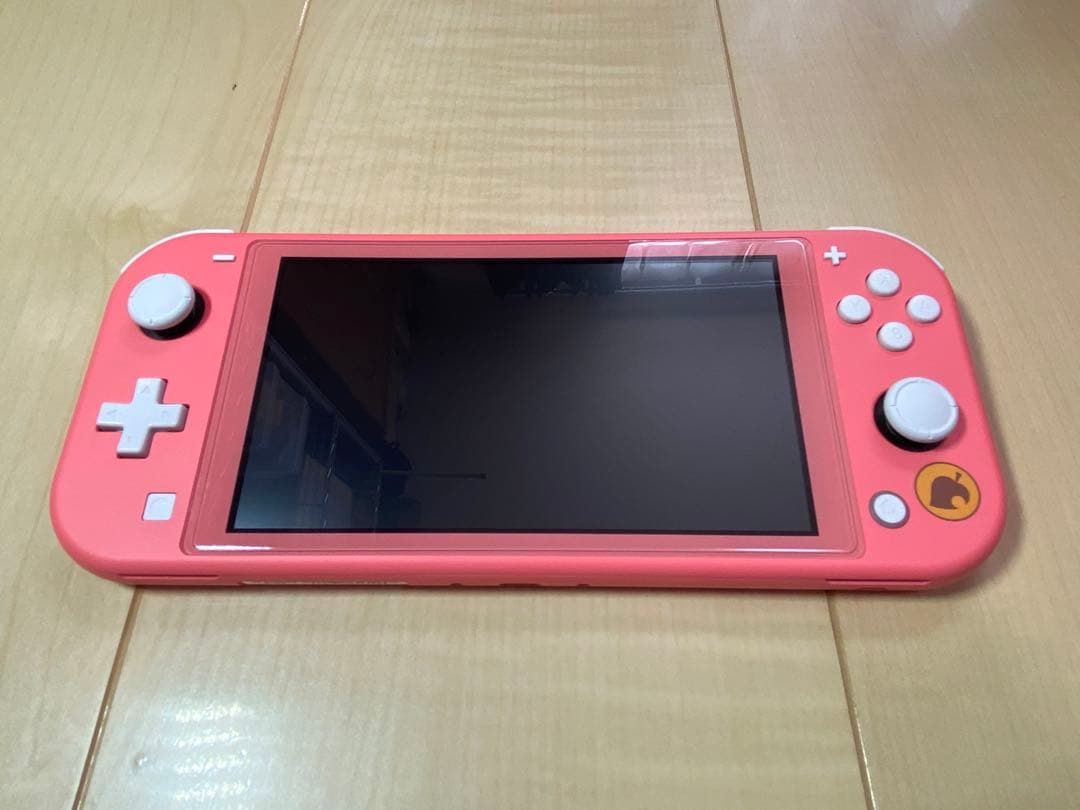【超美品】Nintendo Switch Lite どうぶつの森しずえアロハ柄