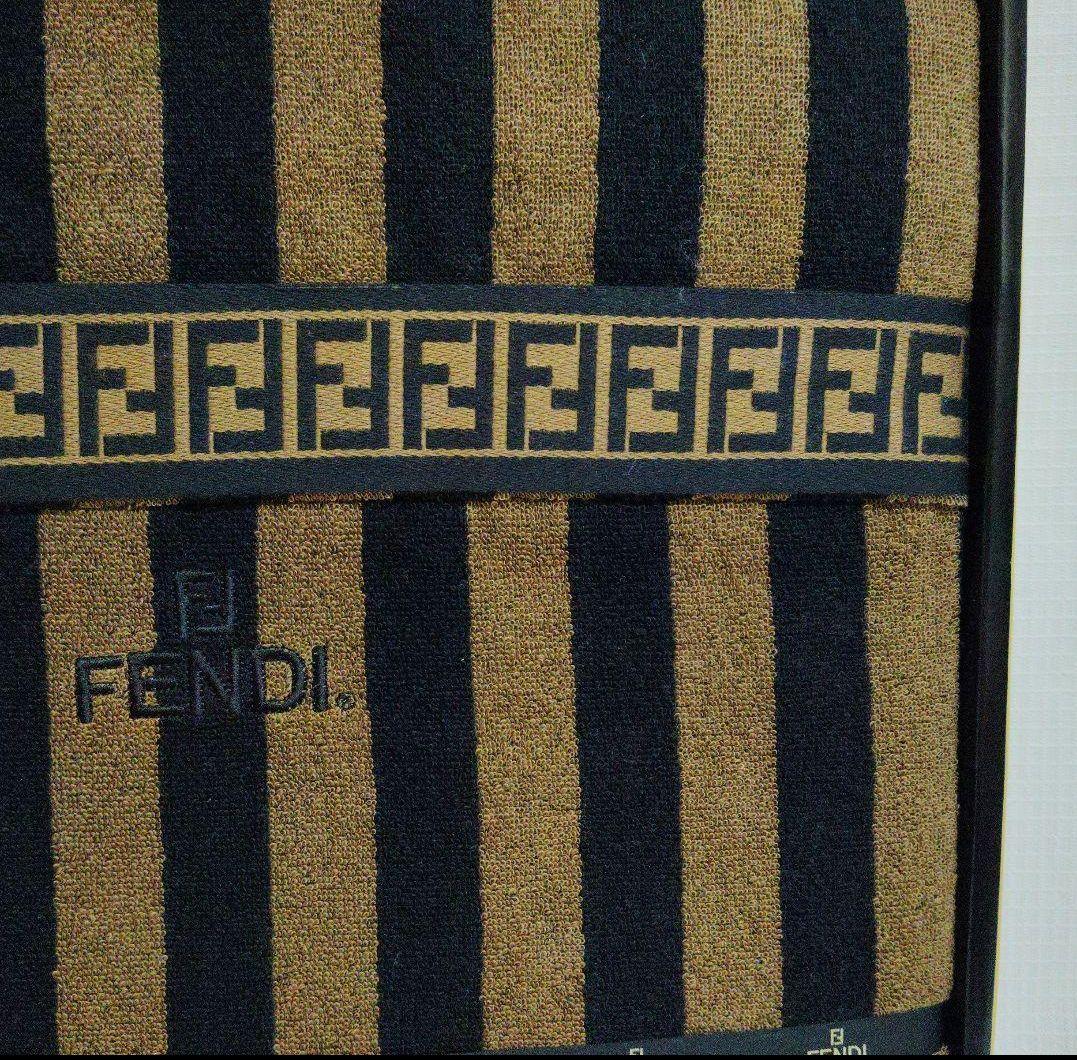 ✿FENDIフェンディ ズッカズッキーノタオルケット未使用保管品✿
