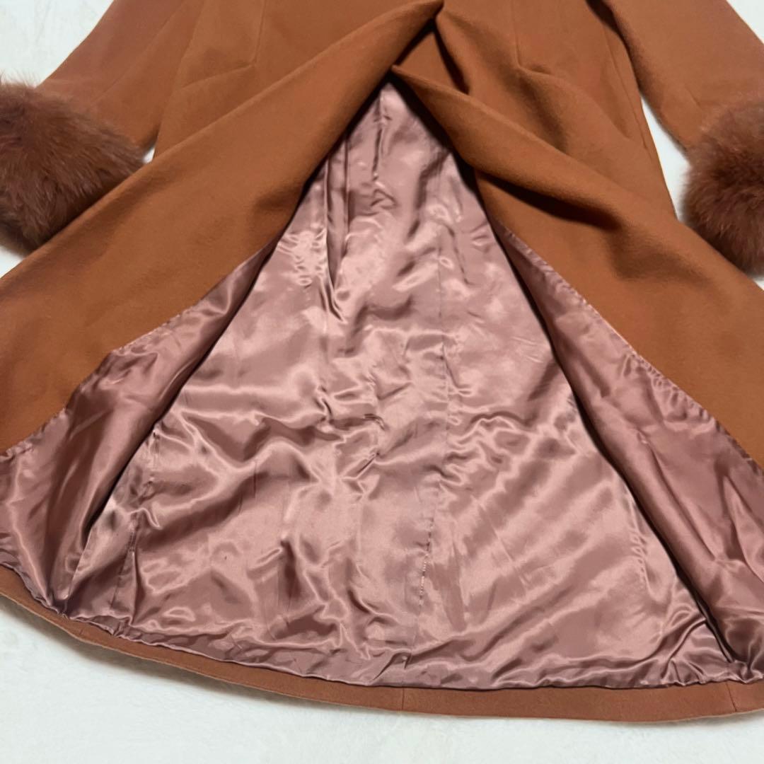 【美品】GRACE CONTINENTAL フォックス カフスビーバー コート