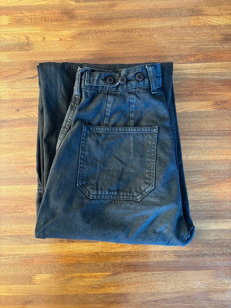 SHISHIKUI ペインターパンツ 32 BLACK