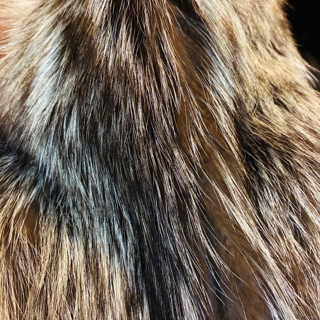 PRELIOT SAGA FOX 肉厚 リアルファー シルバー系