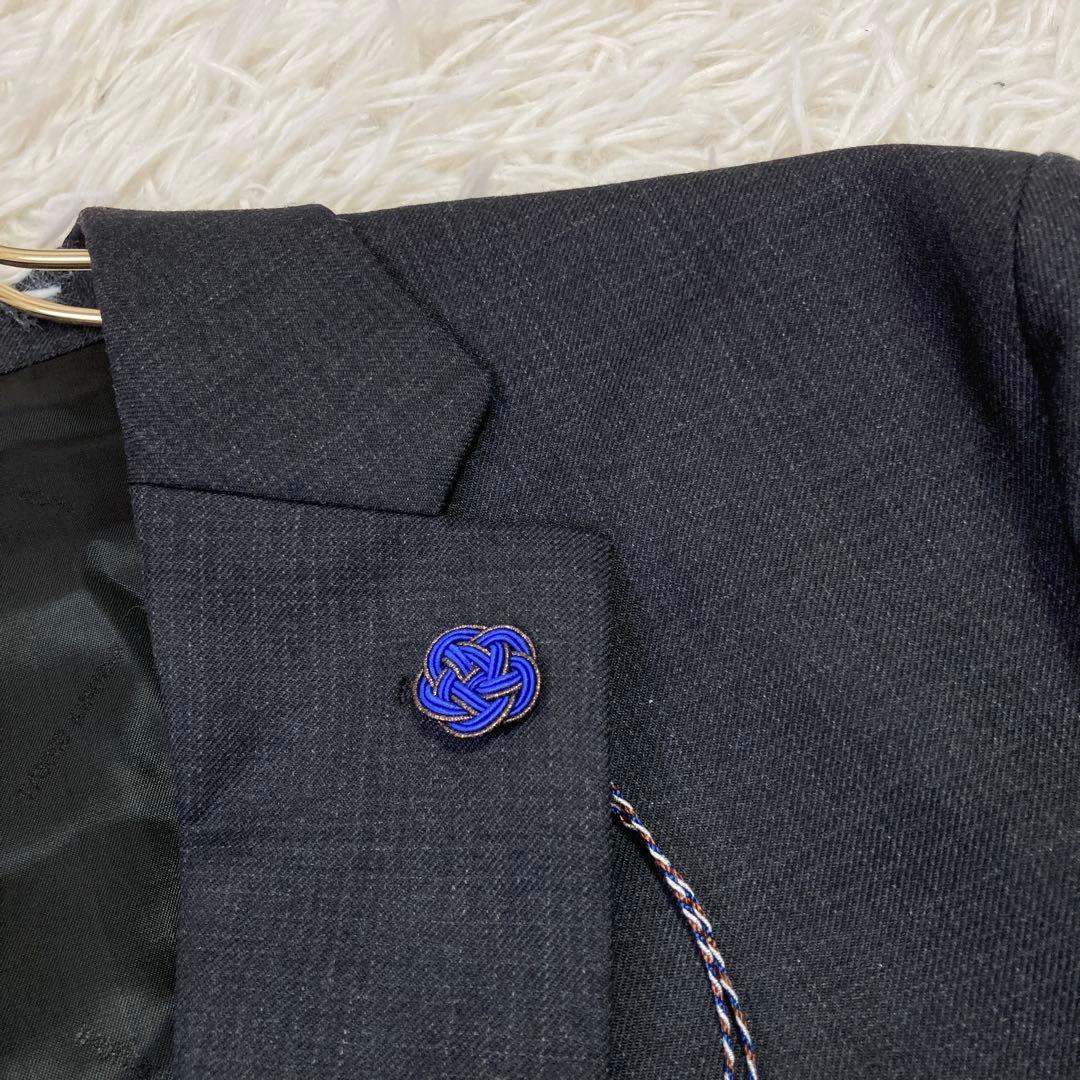 ［未使用］TAKEO KIKUCHI セットアップ チャコール LL フォーマル