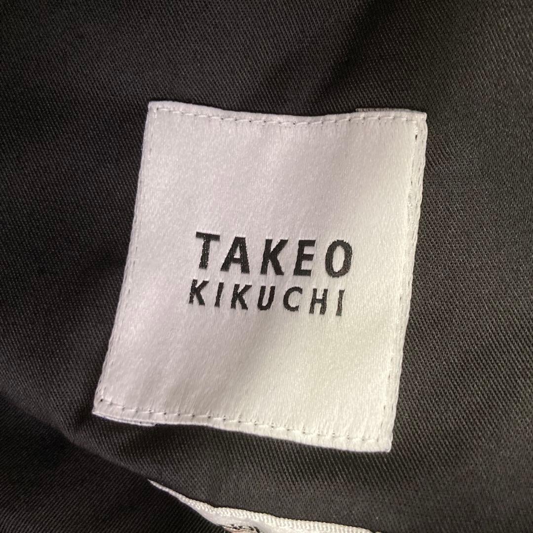 ［未使用］TAKEO KIKUCHI セットアップ チャコール LL フォーマル