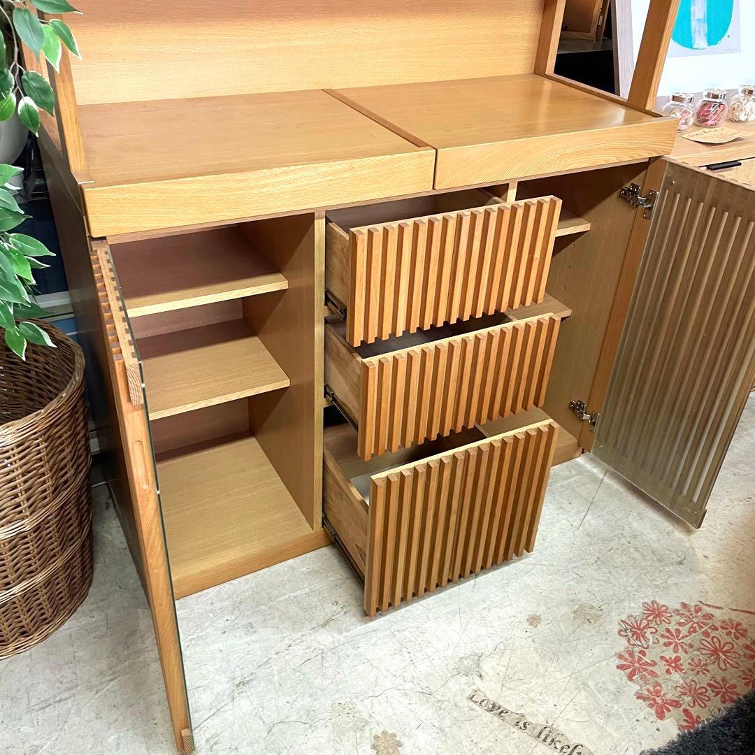 【美品】浅川木工　山水シリーズ　キッチンカウンター　キッチンボード　高級　愛知県