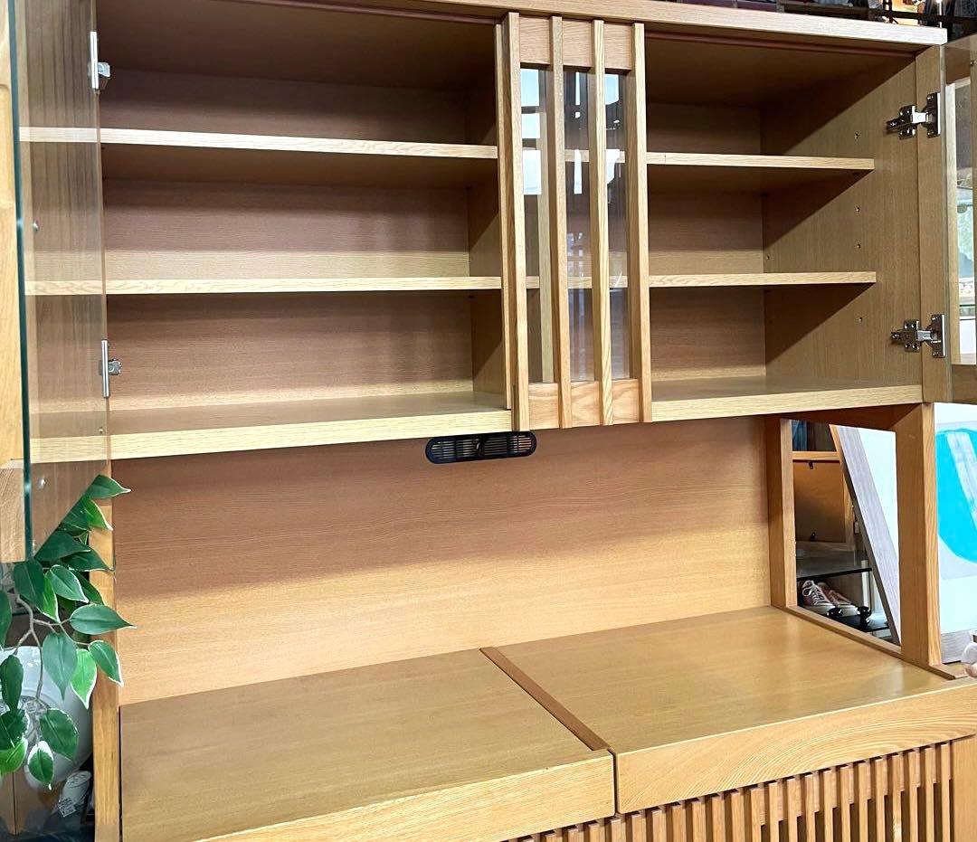 【美品】浅川木工　山水シリーズ　キッチンカウンター　キッチンボード　高級　愛知県