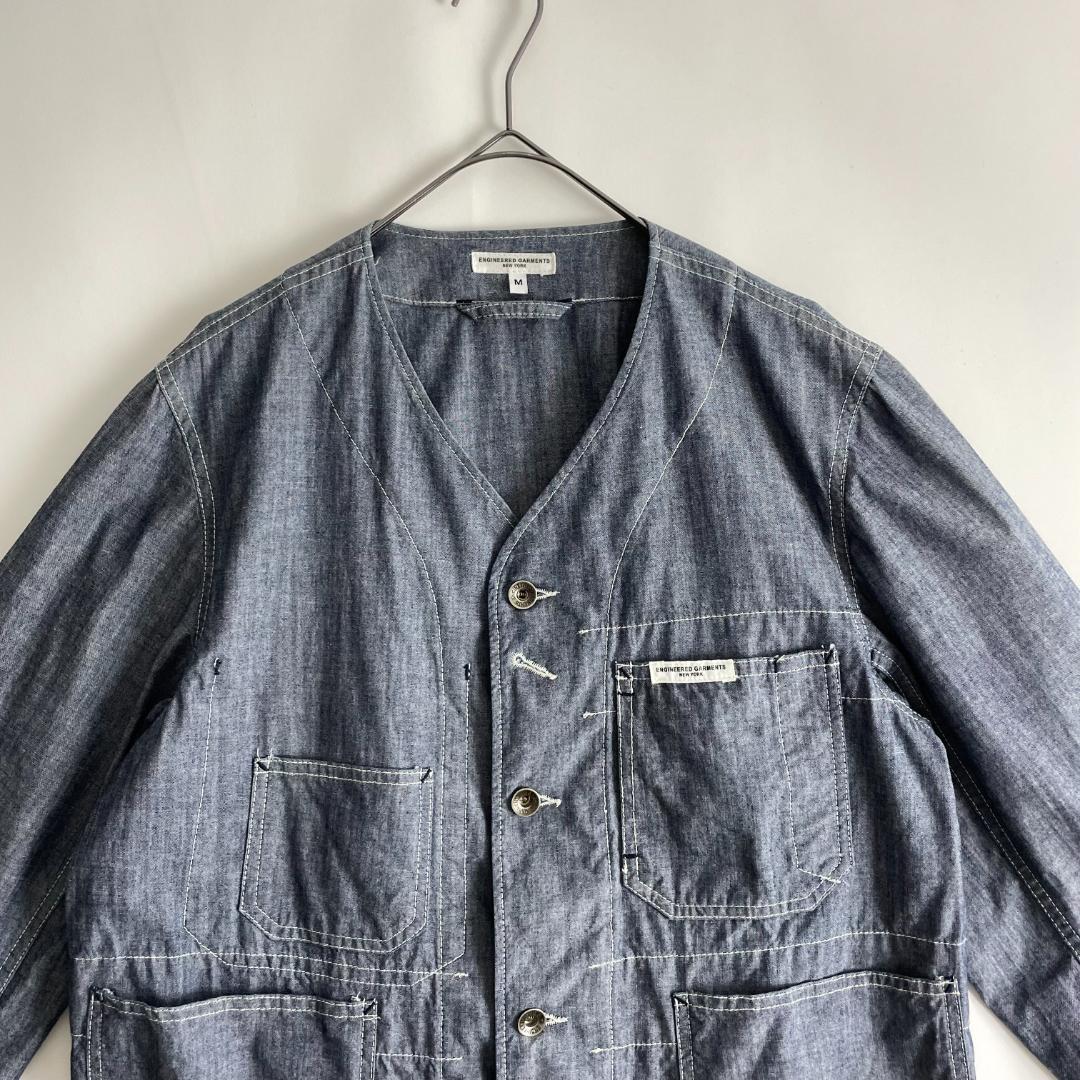 ENGINEERED GARMENTS (q) シャンブレージャケット ブルゾン
