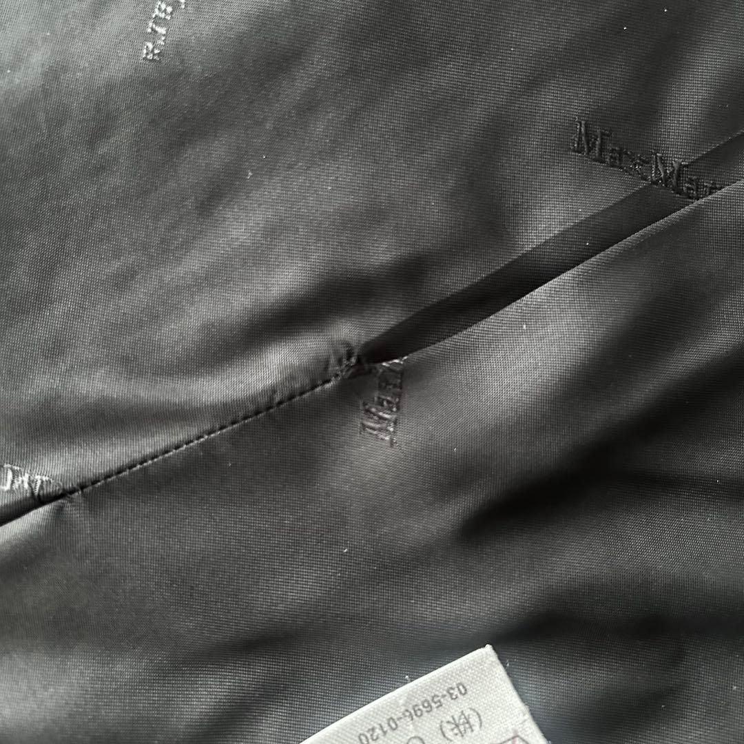 マックスマーラ アルパカ×ヴァージンウール テディコート アウター 黒 36