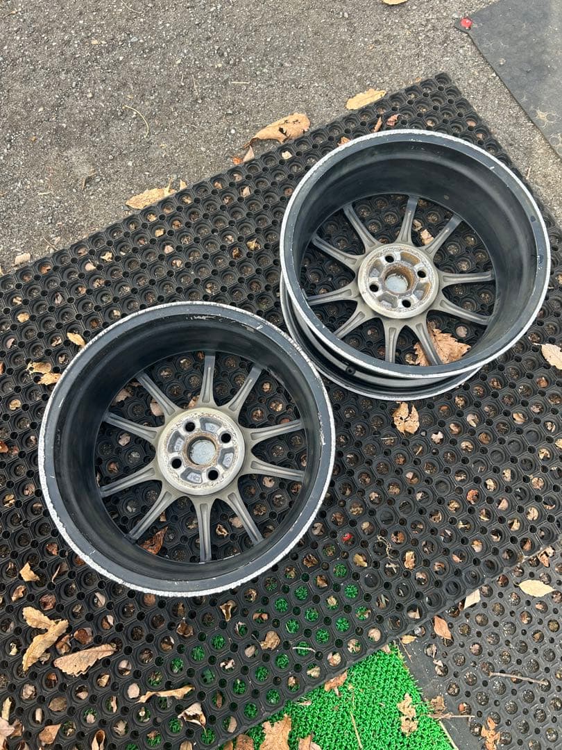 トヨタ　G’s ホイール　2本　アクア　傷あり　17インチ