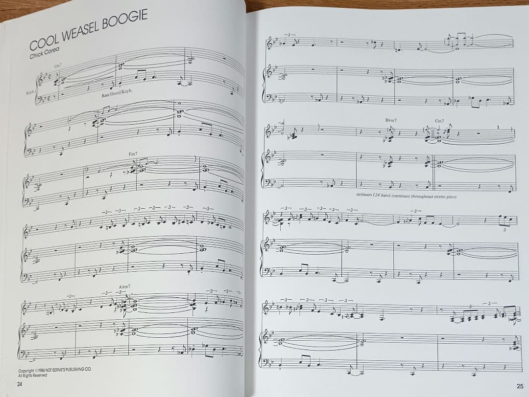 THE CHICK COREA ELEKTRIC BAND チック・コリア 楽譜