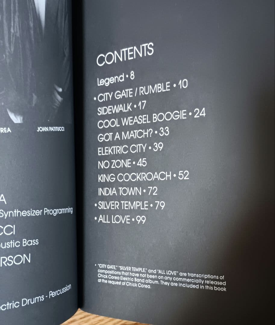 THE CHICK COREA ELEKTRIC BAND チック・コリア 楽譜