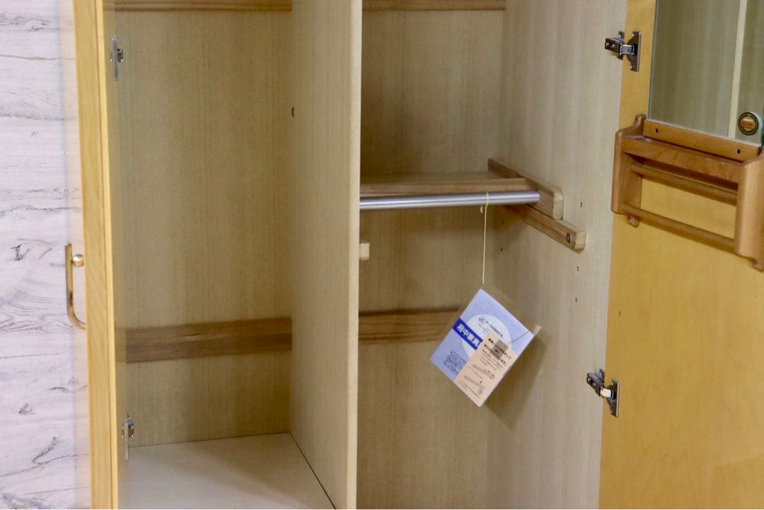 GMHH445A○府中木工 マルガリータ ブレザータンス ワードローブ クロー