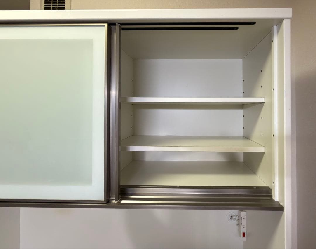 ニトリ　キッチンホードアルミナ2 食器棚　説明書付き