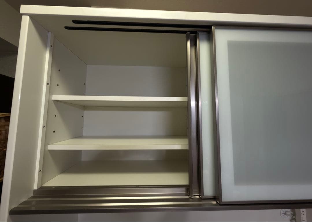 ニトリ　キッチンホードアルミナ2 食器棚　説明書付き