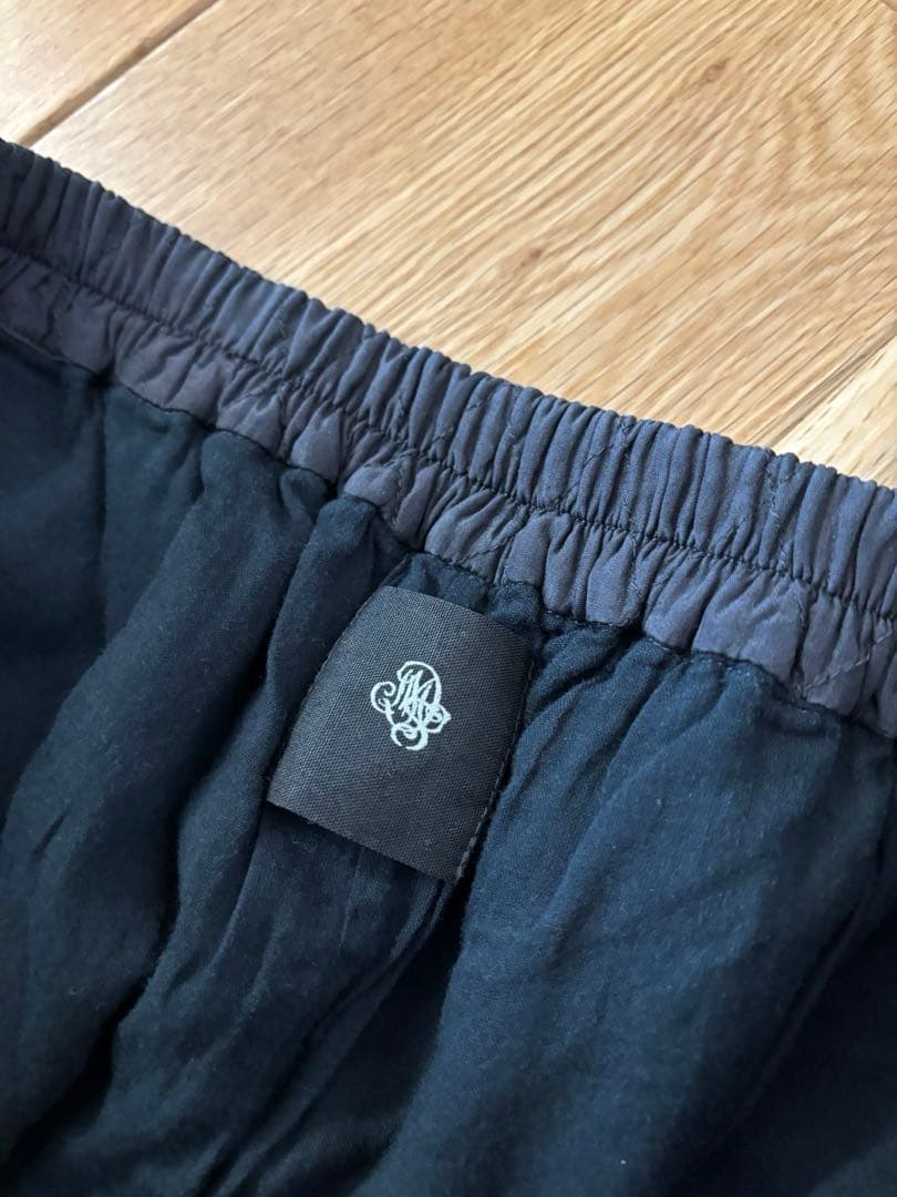 maison de soil（メゾンドソイル ）シルクキルトイージーパンツ