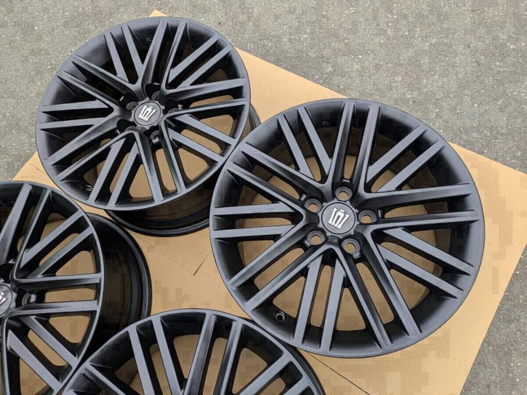 【美品 トヨタ 210系 クラウン 純正 18インチ サテンブラック 4本】
