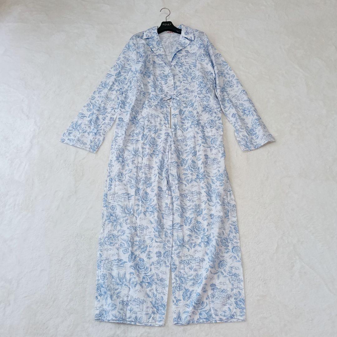 美品　BACCA サマーリバティ コットンコンビネゾン