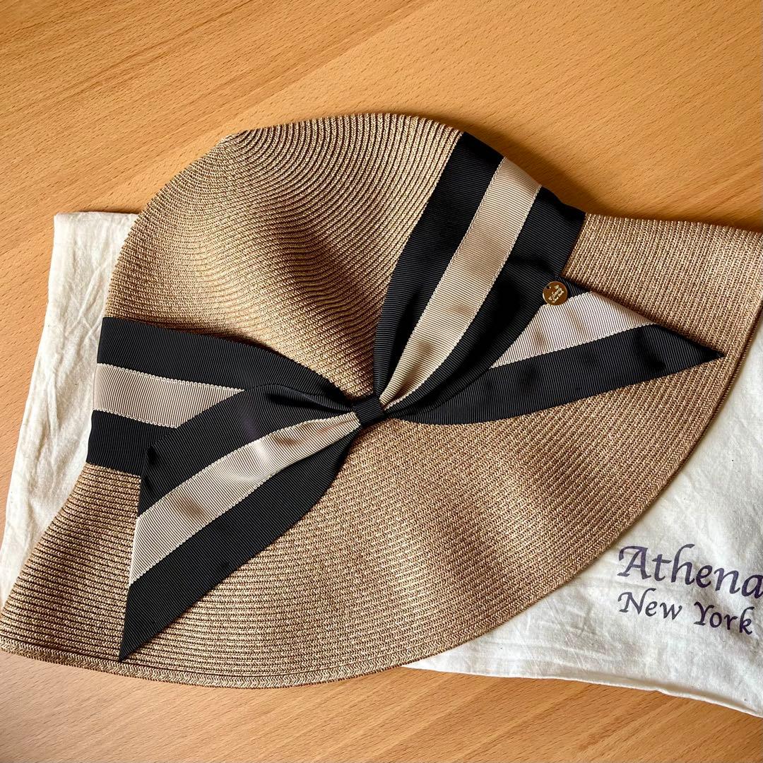 未使用品Athena New York アシーナニューヨーク リサコ ストライプ