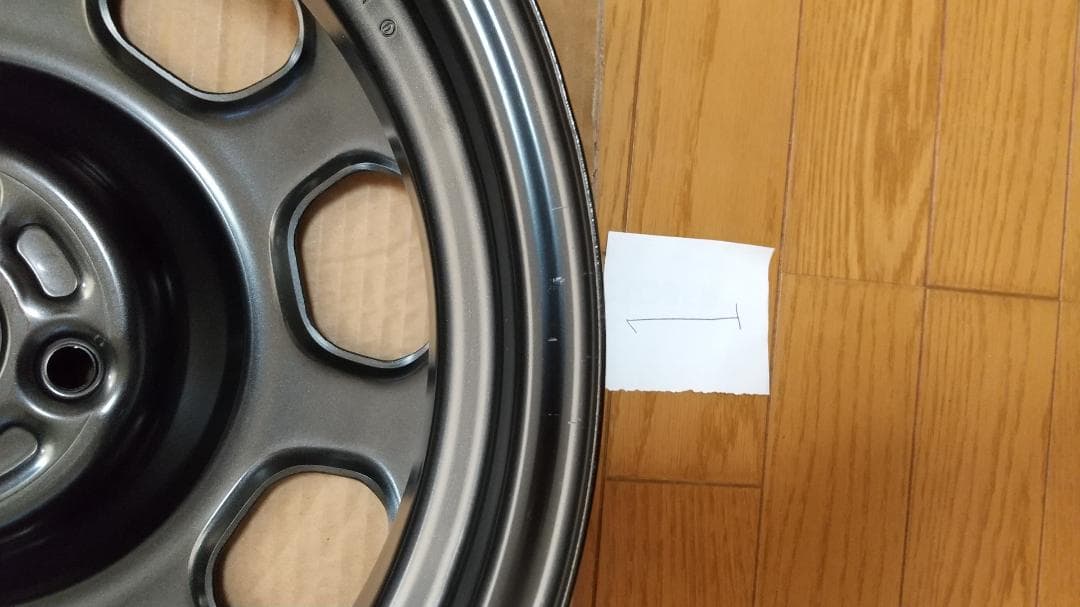 スズキ　ハスラー　純正ホイール　新車取外し品　15インチ　グレー色　４本セット