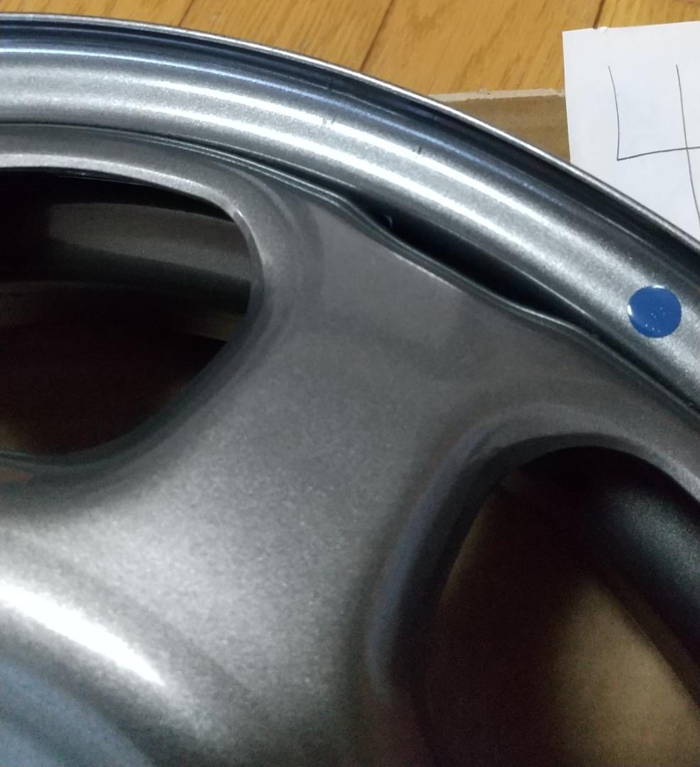 スズキ　ハスラー　純正ホイール　新車取外し品　15インチ　グレー色　４本セット