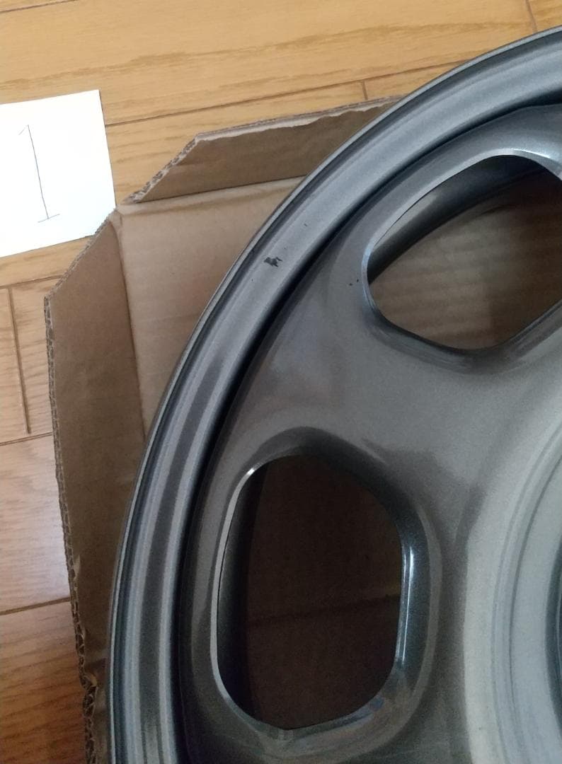 スズキ　ハスラー　純正ホイール　新車取外し品　15インチ　グレー色　４本セット