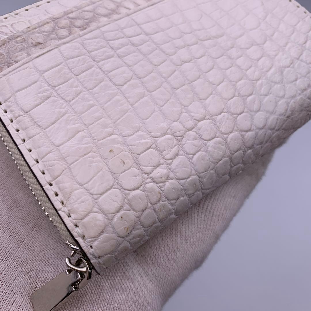 ケース　ヒマラヤ　クロコダイル財布　長財布　本革　サイフ　クロコダイル