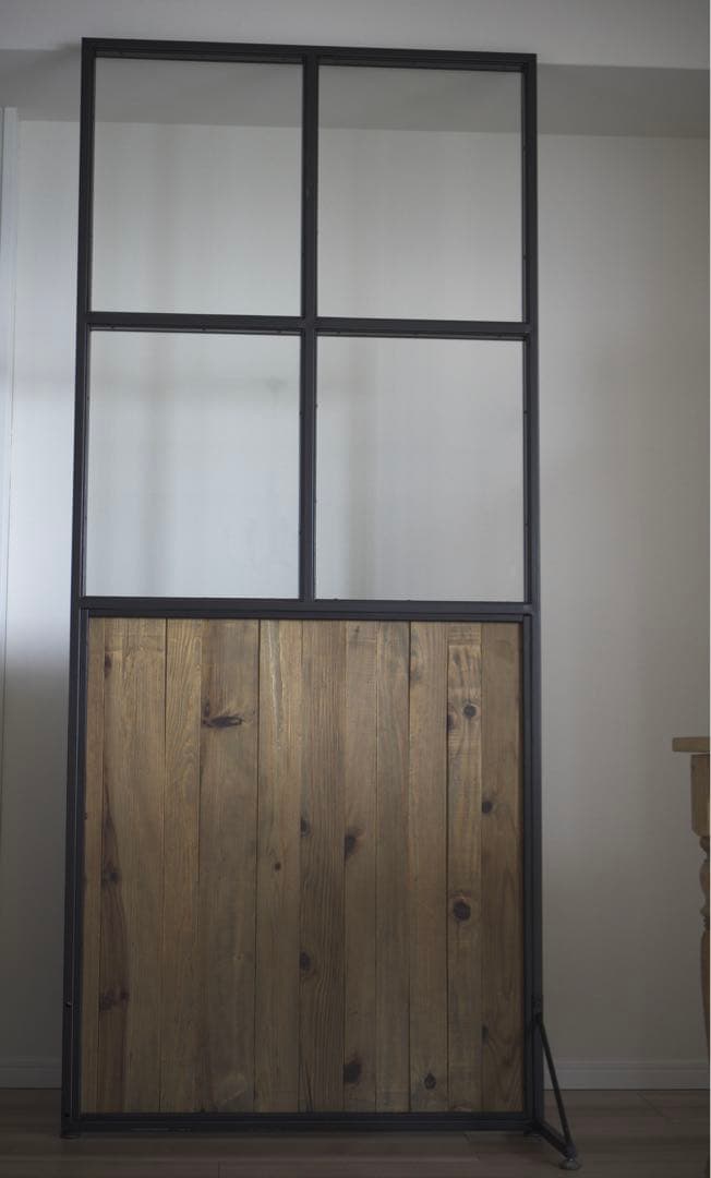 ガラス　アイアン　建具　アンティーク　ヴィンテージ