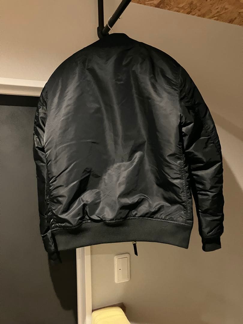 ショット ma-1 フライトジャケット 短丈 ブラック S