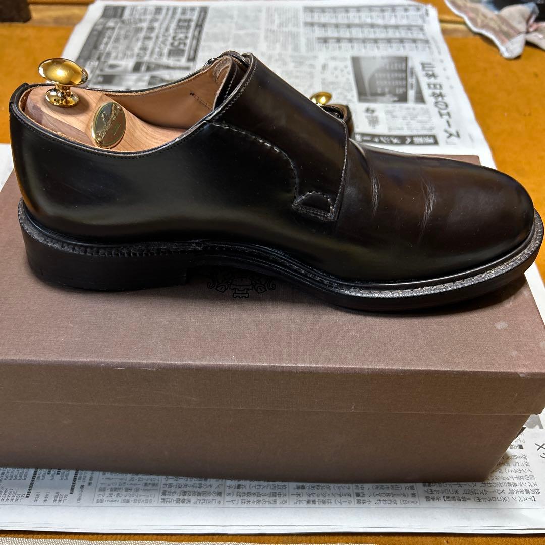 チャーチ　ダブルモンクストラップ　75F