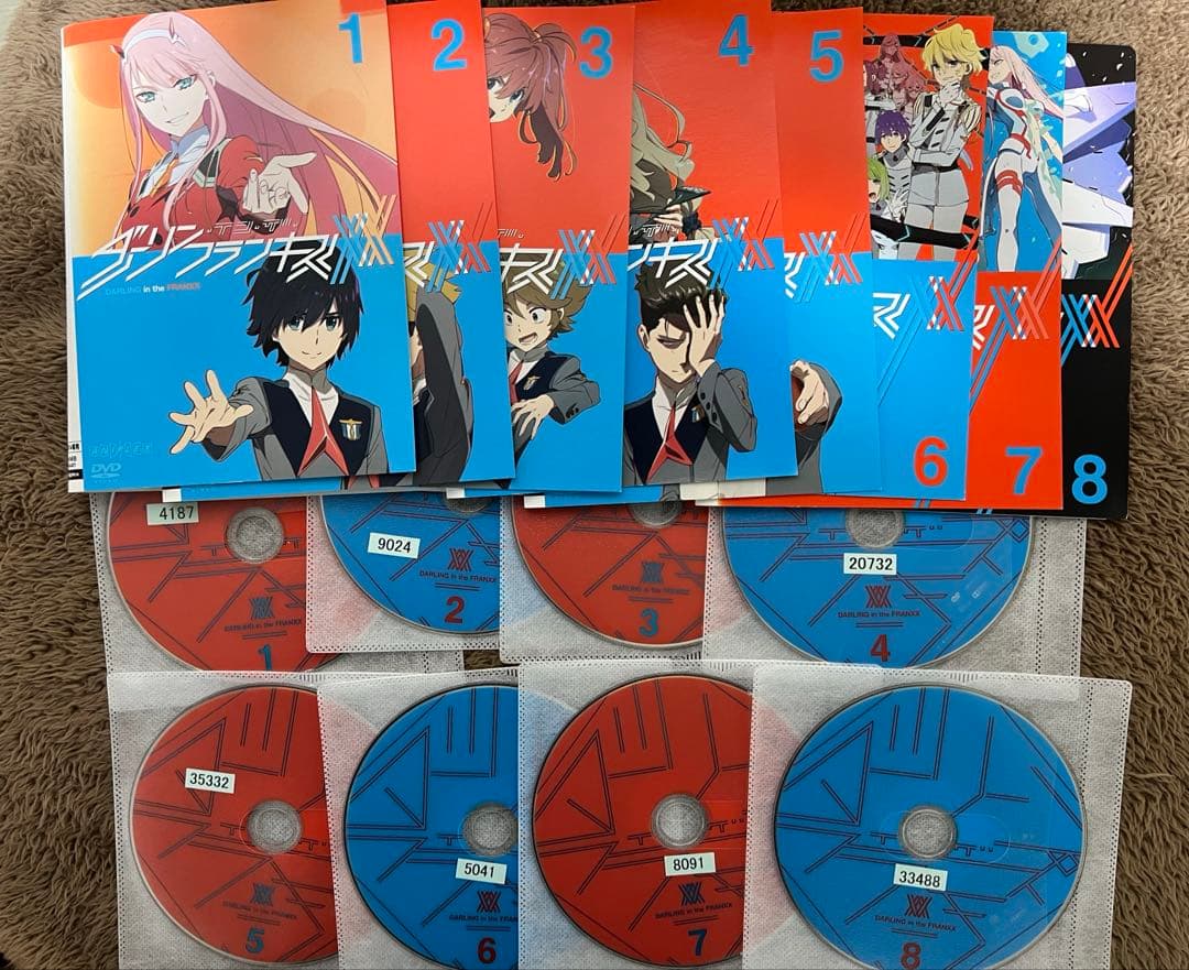ダーリン・イン・ザ・フランキス DVD 全8巻　 全巻セット