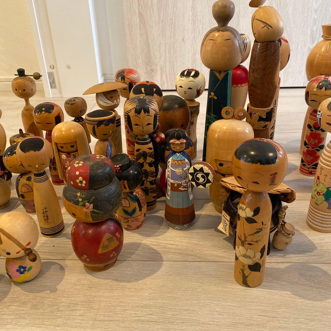 A*y様 木製こけし人形 コレクション