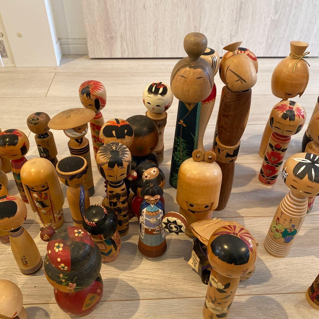 A*y様 木製こけし人形 コレクション
