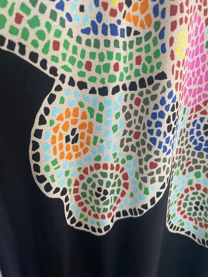 トクコプルミエヴォル/蝶モザイクデザイン長袖チュニック