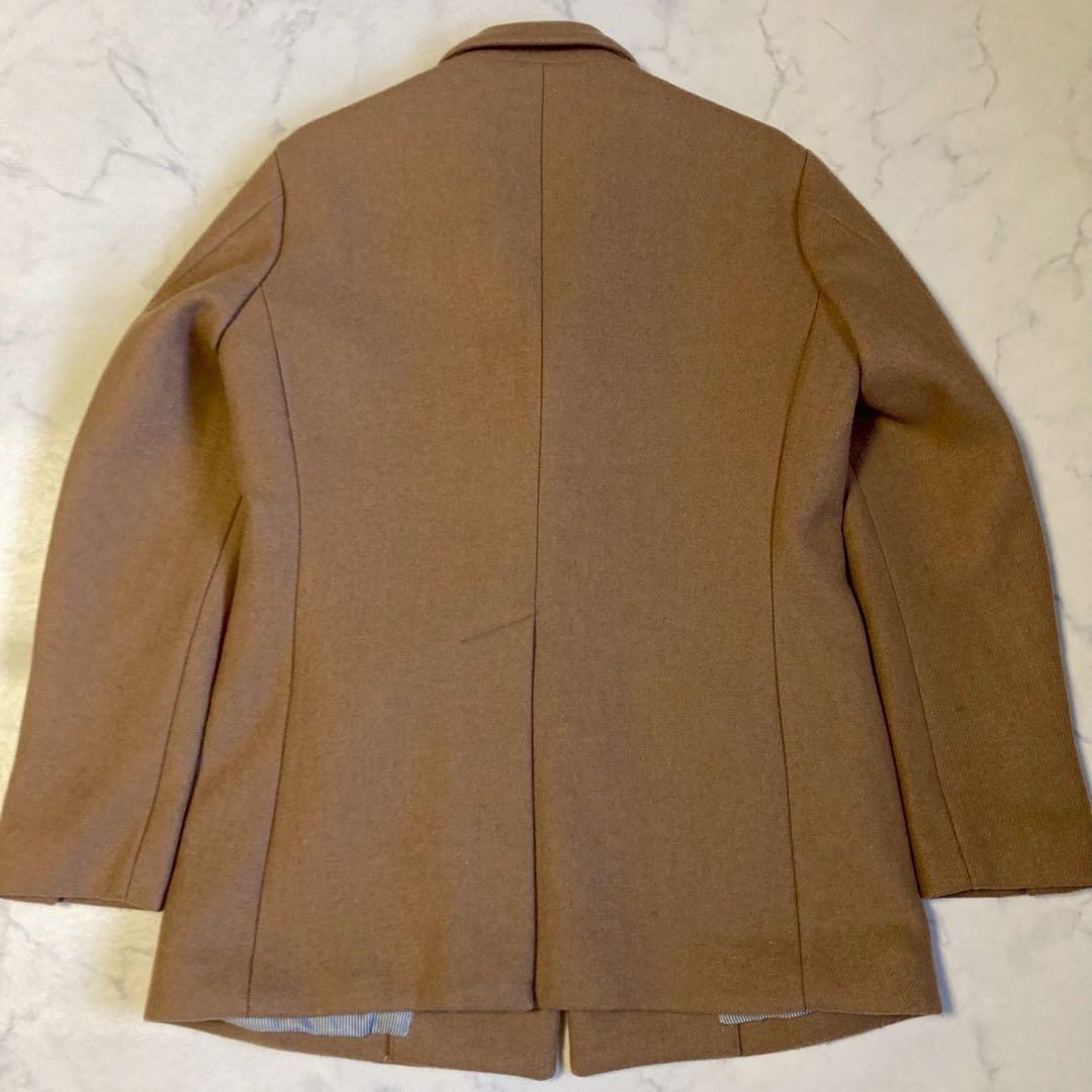 未使用しつけ糸あり✨エディフィス チェスターコート キャメル 手洗い可能