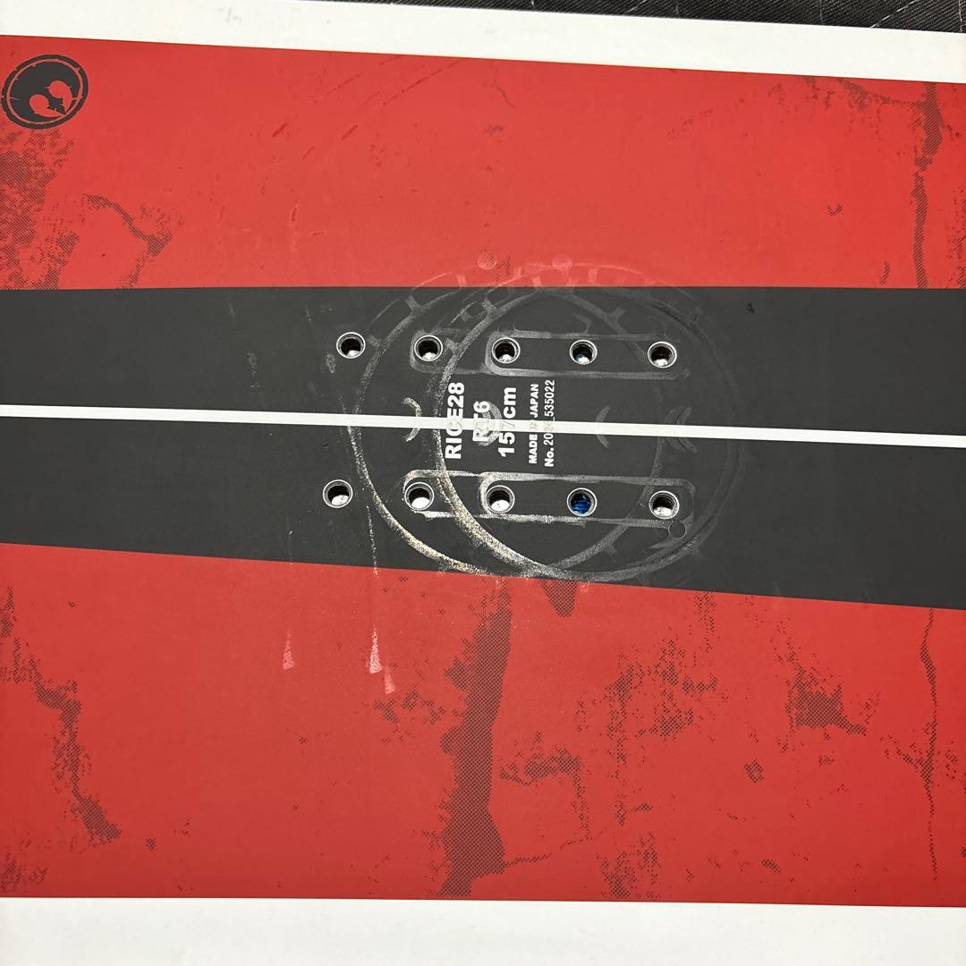 RICE28 RT6 157㎝　24-25モデル　ハイブリッドキャンバー