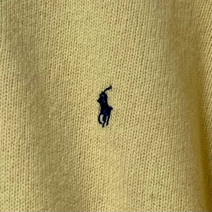 Ralph Lauren ラルフローレン ラムウール 襟付きニット セーター