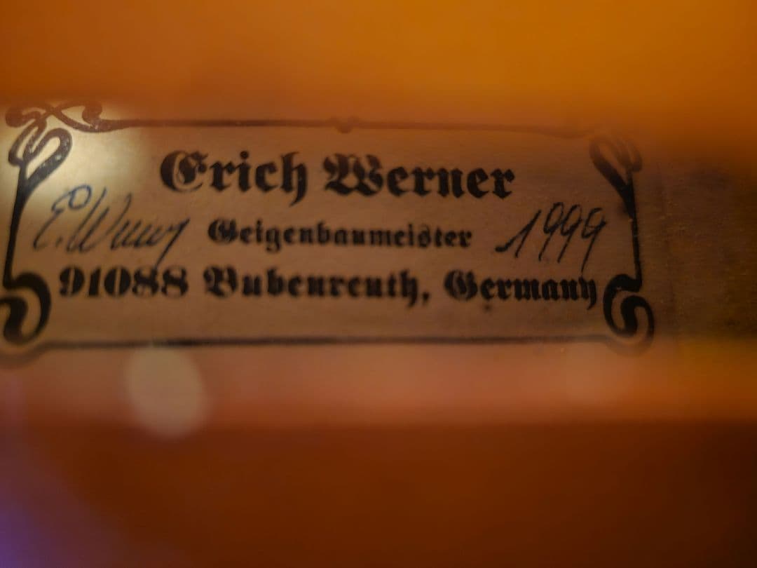 Erich Werner バイオリン ドイツ製