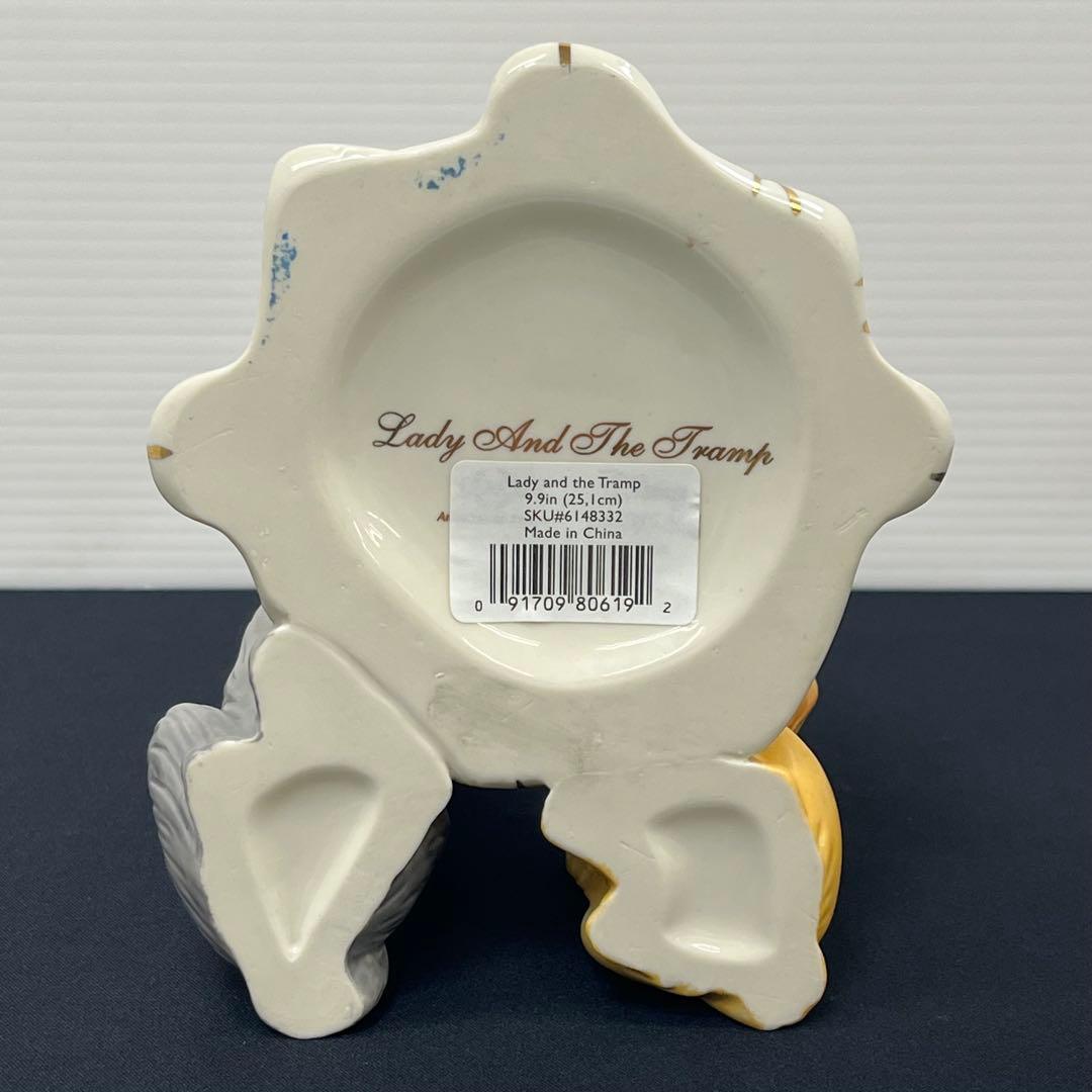 M*a様 【希少品】ディズニー わんわん物語 レディ＆トランプ Lenox 置物