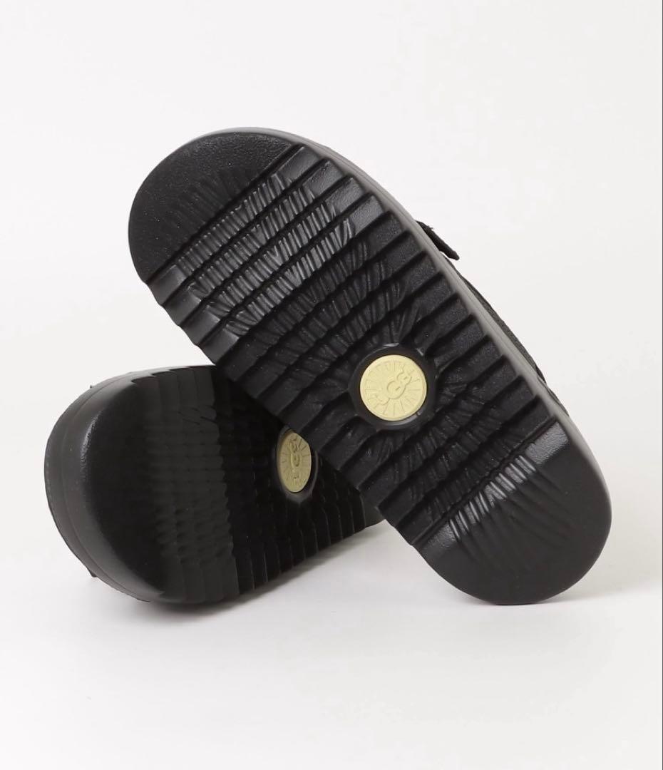 UGG Maxxer Slide 2.0 ブラックサンダル 厚底26cm