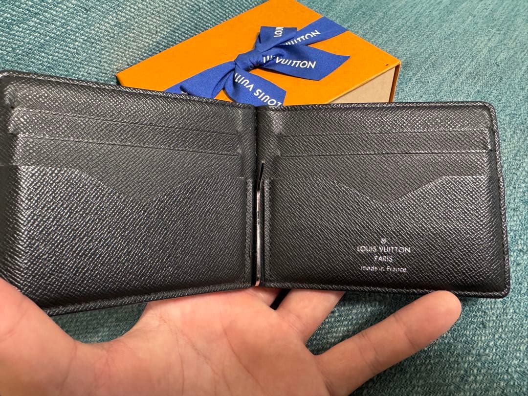 Louis Vuitton ブラック マネークリップ