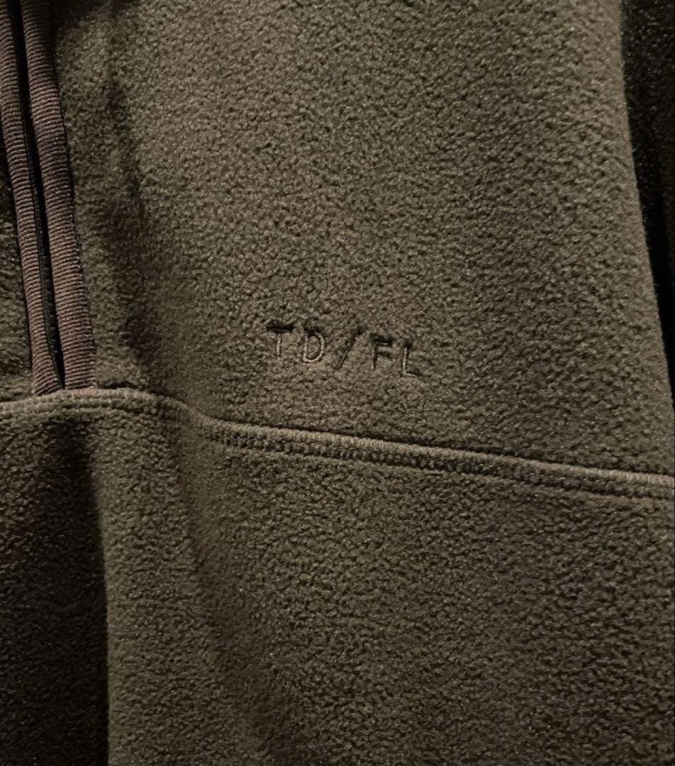 todayful Halfzip Fleece Pullover ダークブラウン